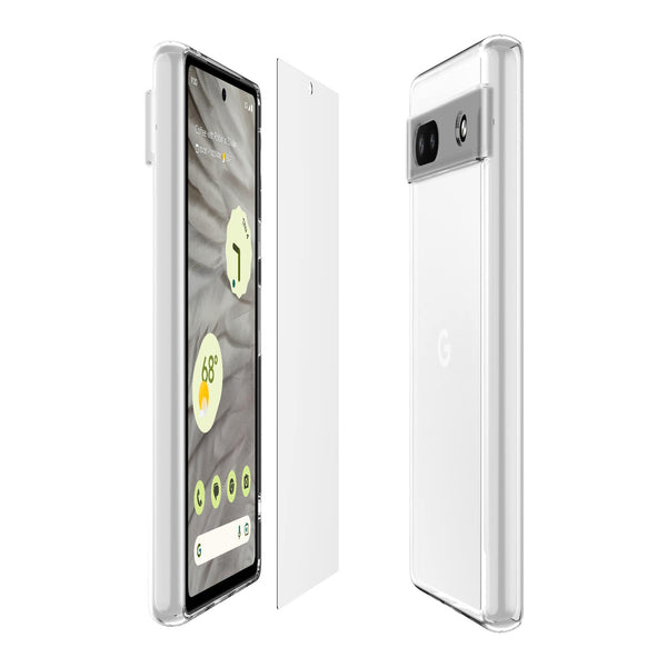 ORIGIN by ITSKINS // 360 - Clear Case with Glass Screen Protector for Google Pixel 7a