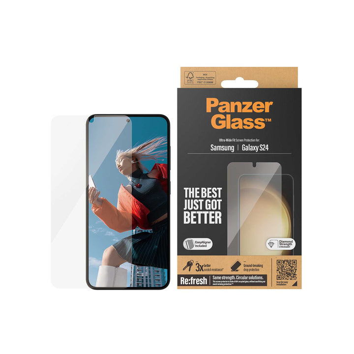 PanzerGlass™ Galaxy S24 5G Glass Screen Protector