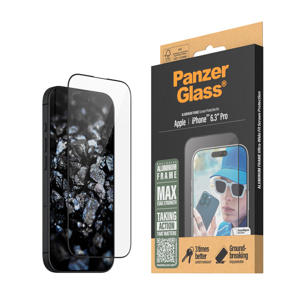 PanzerGlass™ iPhone 16 Pro Max Screen Protector Classic Fit