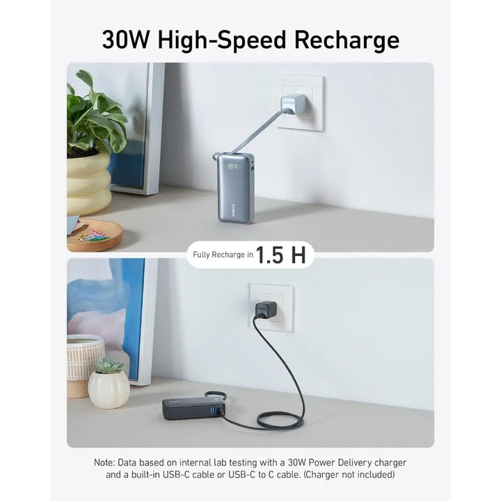 Anker Power Bank Nano Powercore 10000mAh Fast Charge Potable Charger
