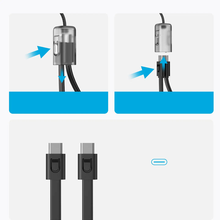 Anker Power Bank Powercore 20000mAh 30W Portable Charger with USB-C Lanyard Cable