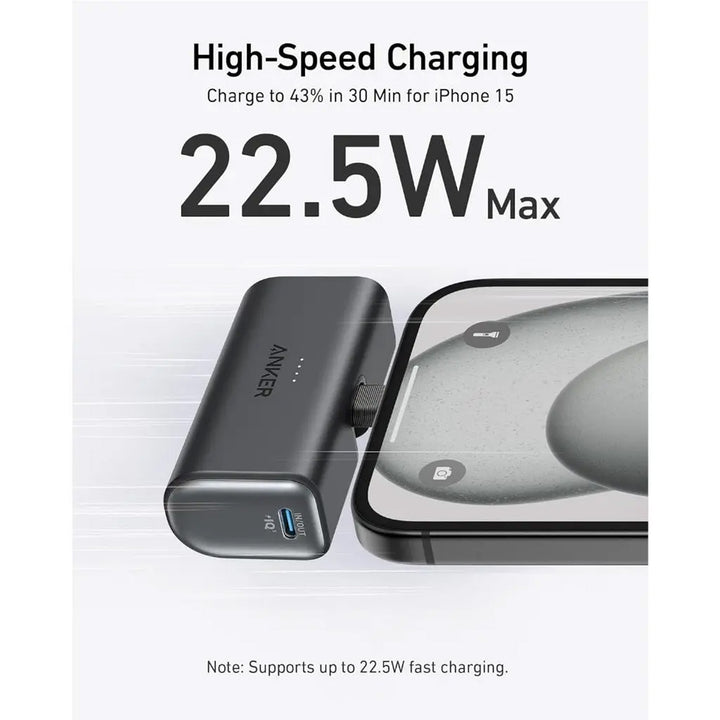 Anker Power Bank Powercore 5000mAh 22.5W Fast Charge Portable Charger
