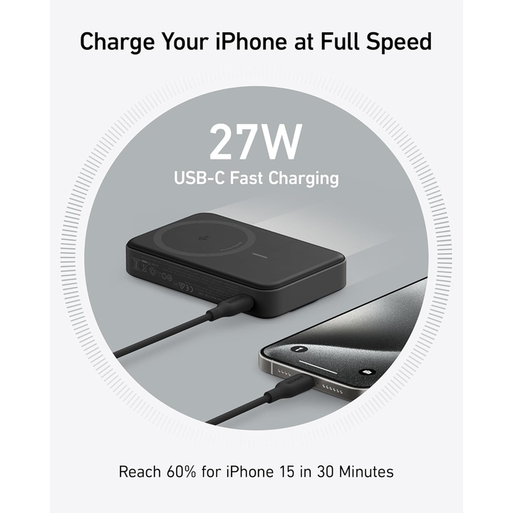 Anker MagGo 15W Power Bank (10K)