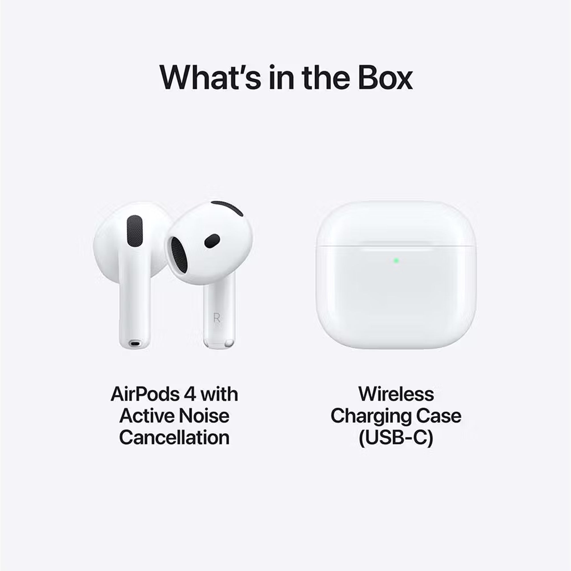家電 Airpod4  Active noise cancellation Apple AirPods (4th generation) with Active Noise Cancellation