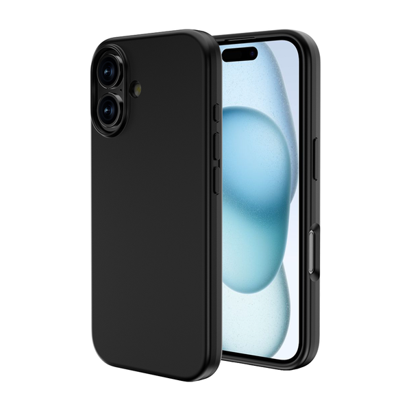QDOS TOUCH PURE + SNAP Black for iPhone 16