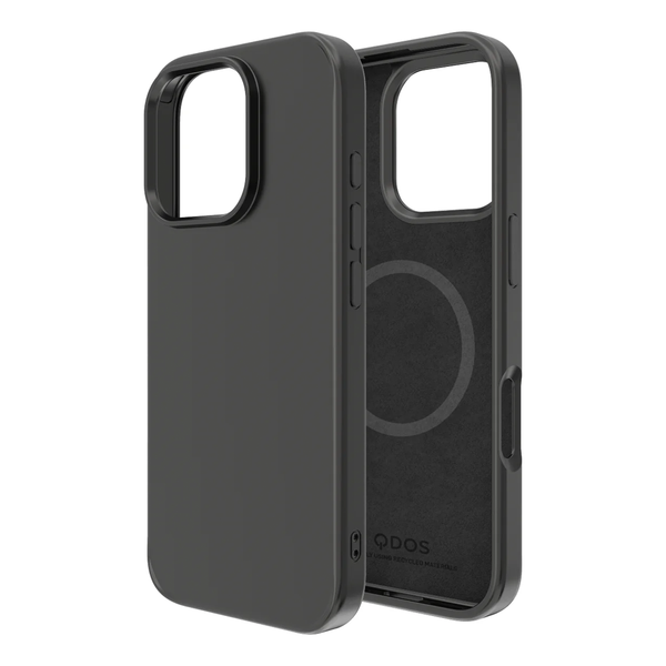 QDOS TOUCH PURE + SNAP Black for iPhone 16 Pro