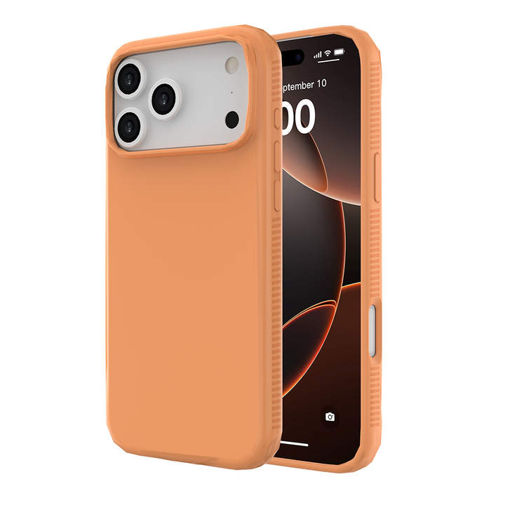 QDOS TOUCH PURE+SNAP Case for Apple iPhone 17 Pro Max Papaya