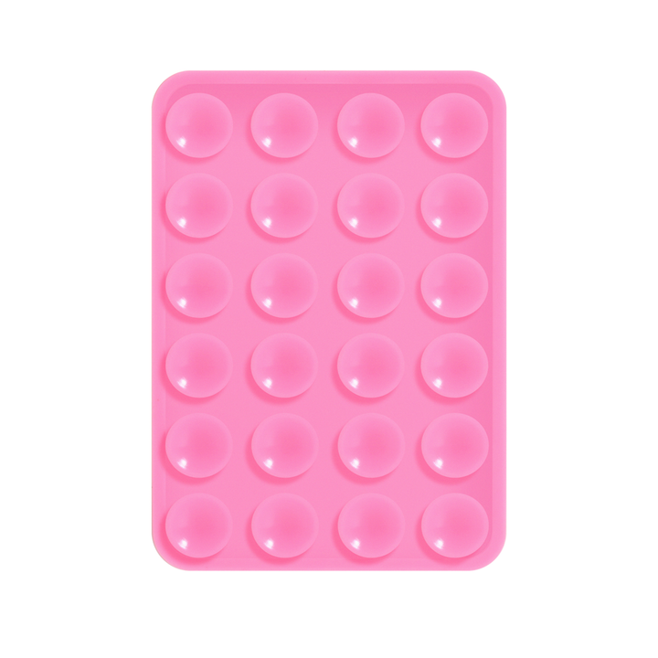 iCandy Suction Phone Holder Silicone Pink