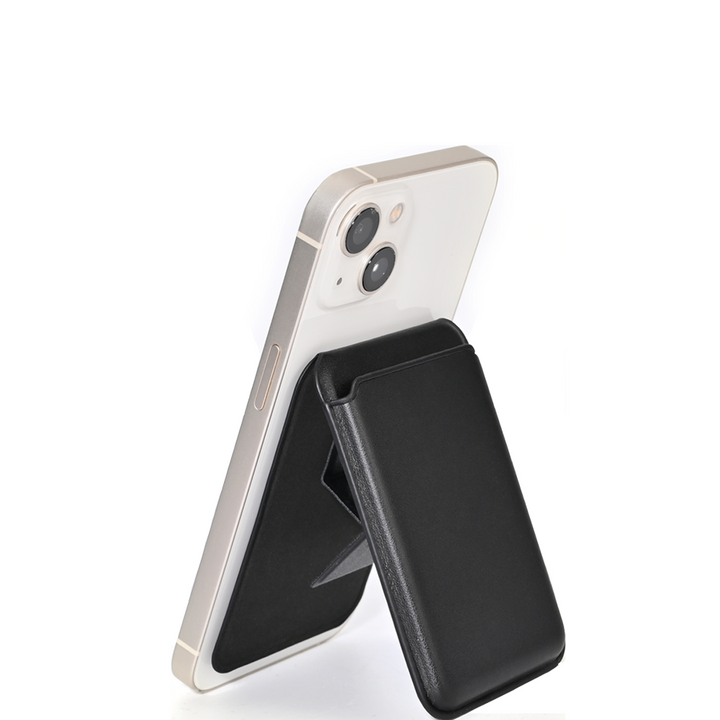 iCandy Magnetic Phone Wallet & Stand Black