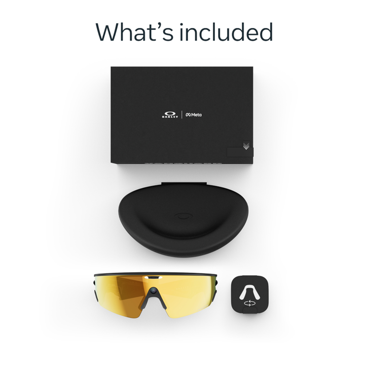 Oakley Meta Vanguard - Black, Prizm™ 24K whats in the box