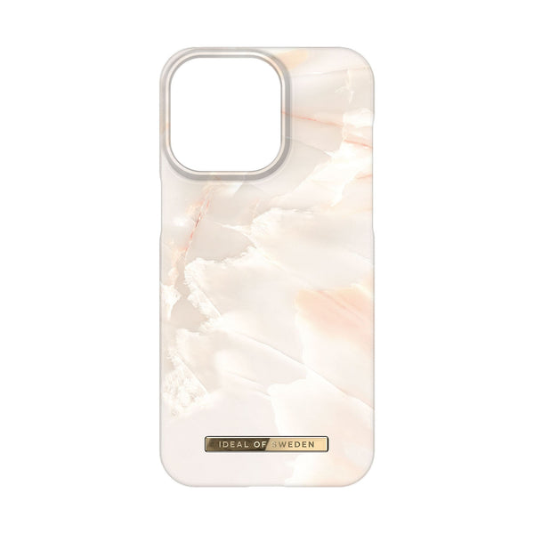 Ideal of Sweden iPhone 15 Pro Max Fashion Case - Rose Pearl Marble