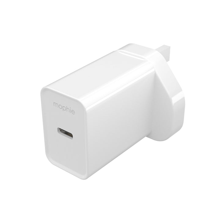 Mophie Essentials Power Adapter USB-C PD 20W White – Three