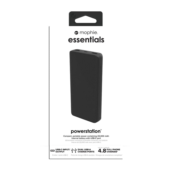 Mophie Essentials Powerstation Portable Battery 20,000mAh