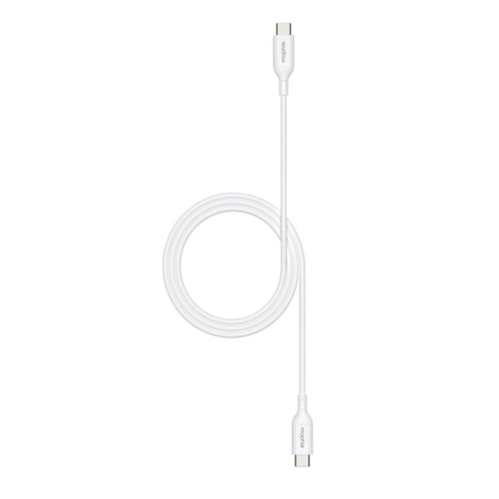 Mophie Essentials Cable USB-C to USB-C 1M White