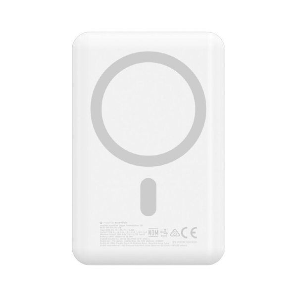 Mophie UNV Battery Essential SNP+ Powerstation 10K-FG White