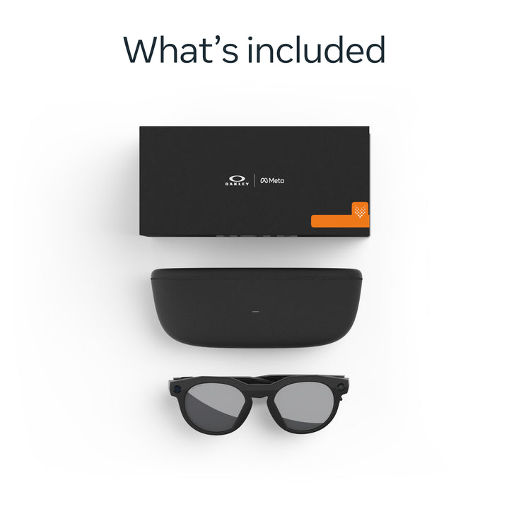 Oakley Meta HSTN Prizm Black Polarized Lenses Black
