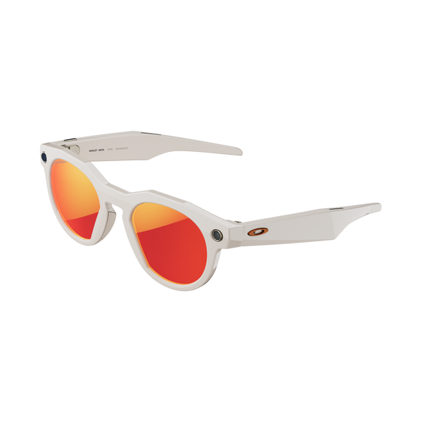 Oakley Meta HSTN Prizm Ruby Lenses Warm Grey