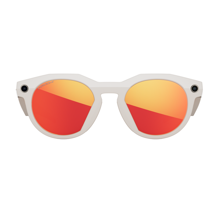 Oakley Meta HSTN Prizm Ruby Lenses Warm Grey