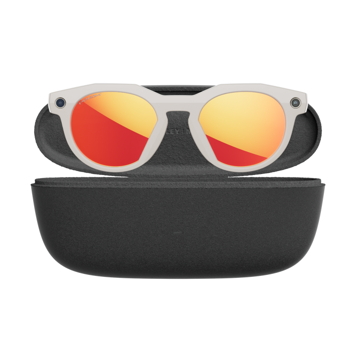 Oakley Meta HSTN Prizm Ruby Lenses Warm Grey