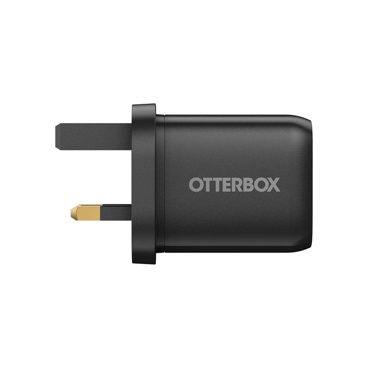 OtterBox 65W Dual Port USB-C PD Fast Charge Mains Adapter - Black