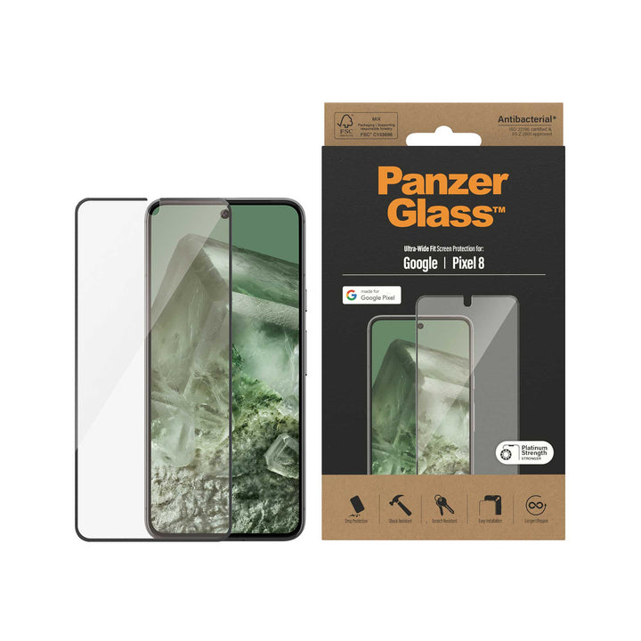 PanzerGlass™ Google Pixel 8 Glass Screen Protector