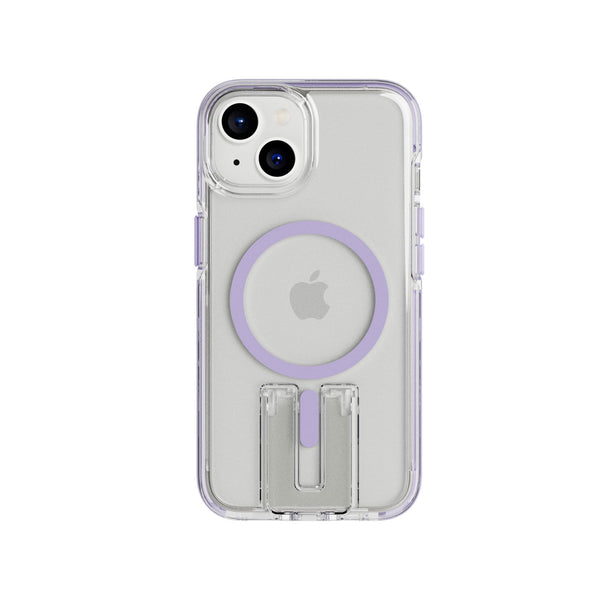 Tech21 iPhone 14 Evo Crystal Kick Case with MagSafe - Lilac