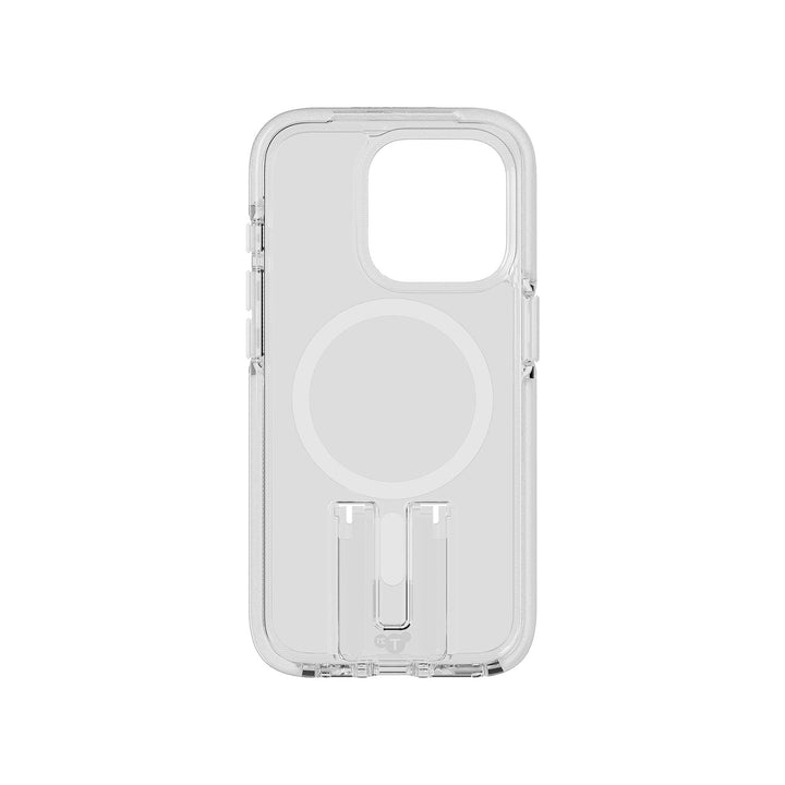 Tech21 iPhone 15 Pro Evo Crystal Kick Case with MagSafe - White