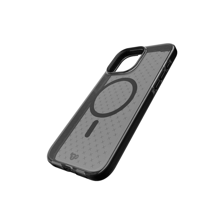 Tech21 iPhone 15 Pro Max Evo Check with MagSafe Case - Smokey Black