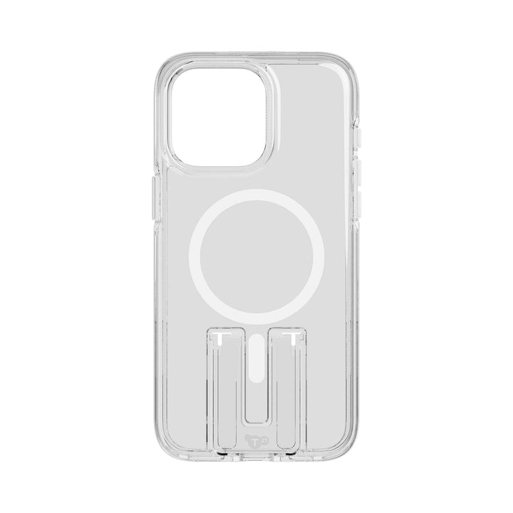 Tech21 iPhone 15 Pro Max Evo Crystal Kick Case with MagSafe - White