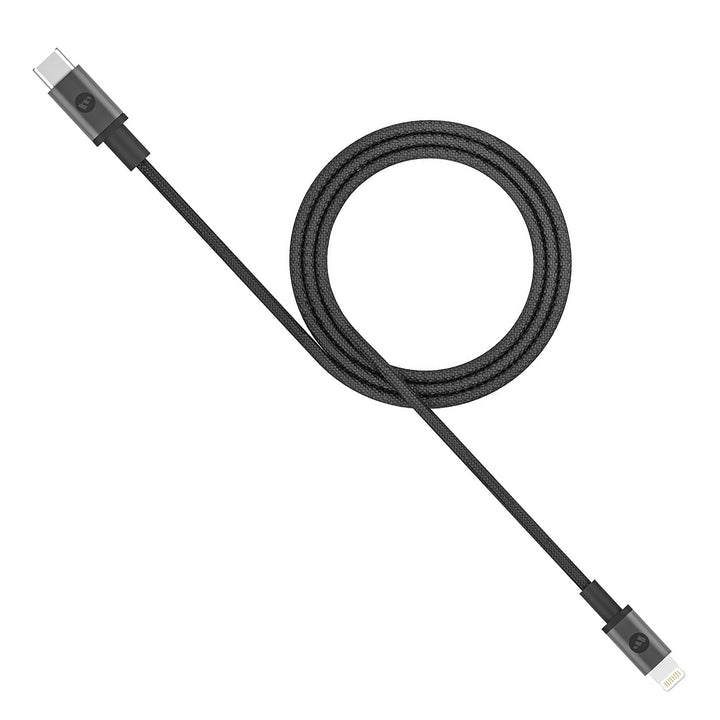 mophie charge sync 1m cable usb c to lightning connector