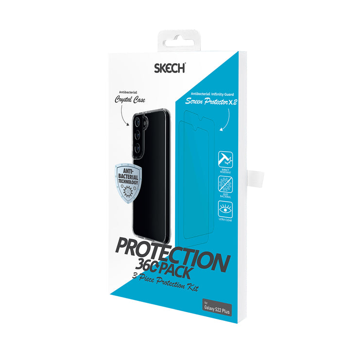 skech samsung galaxy s22 plus 5g protection 360 bundle pack