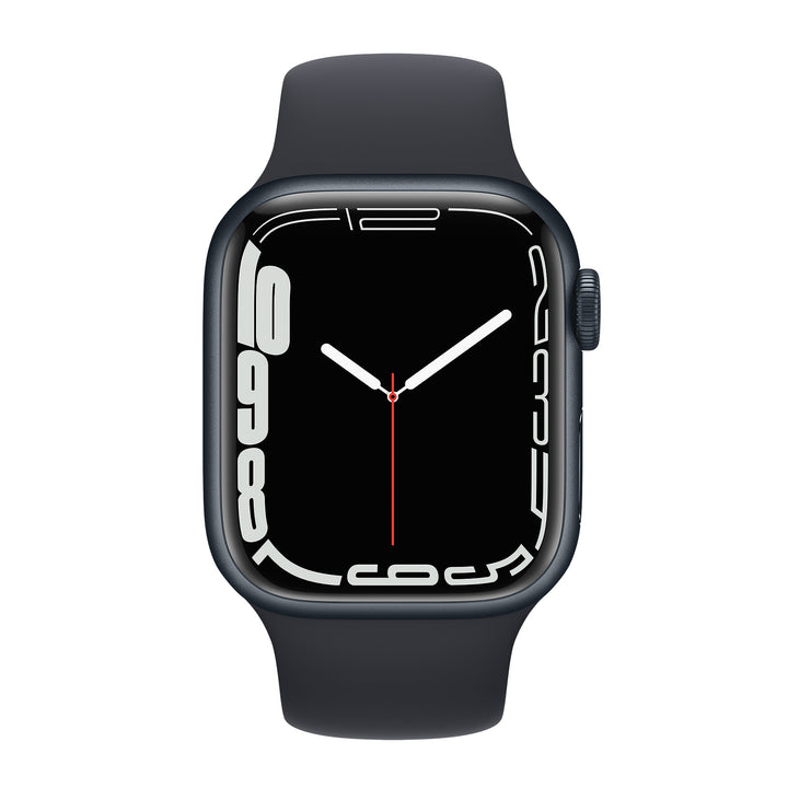 apple watch series 7 gps plus cellular aluminium case with sport band regular