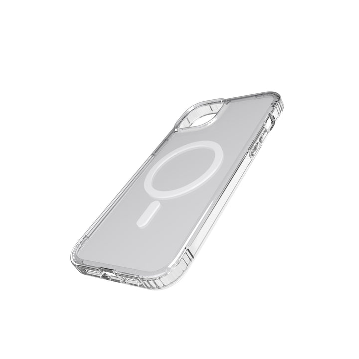 tech21 iphone 14 plus evo clear with magsafe case clear