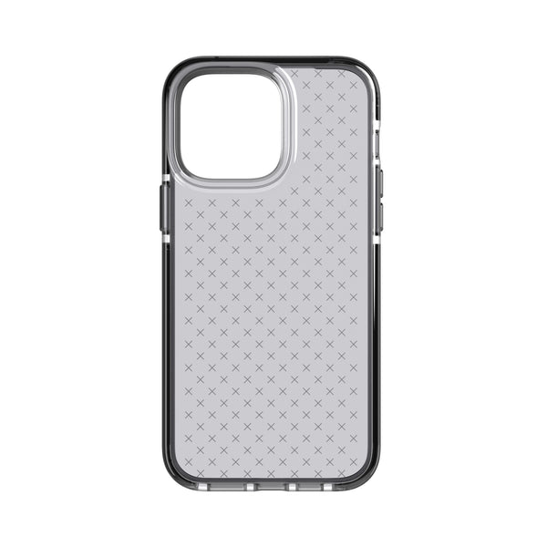 tech21 iphone 14 pro max evo check case smokey black