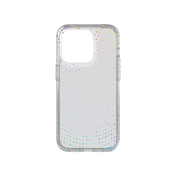 tech21 iphone 14 pro evo sparkle case radiant