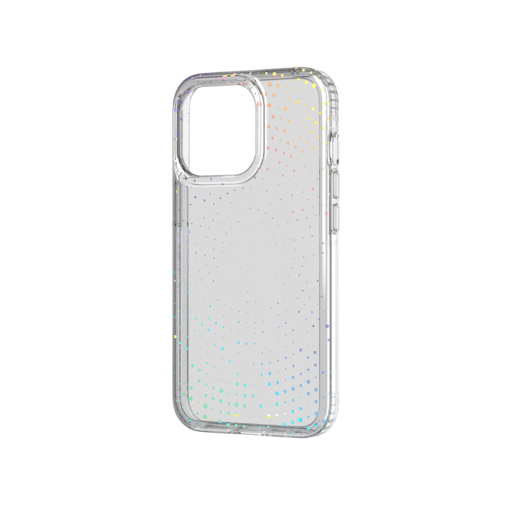 tech21 iphone 13 pro evo sparkle case radiant
