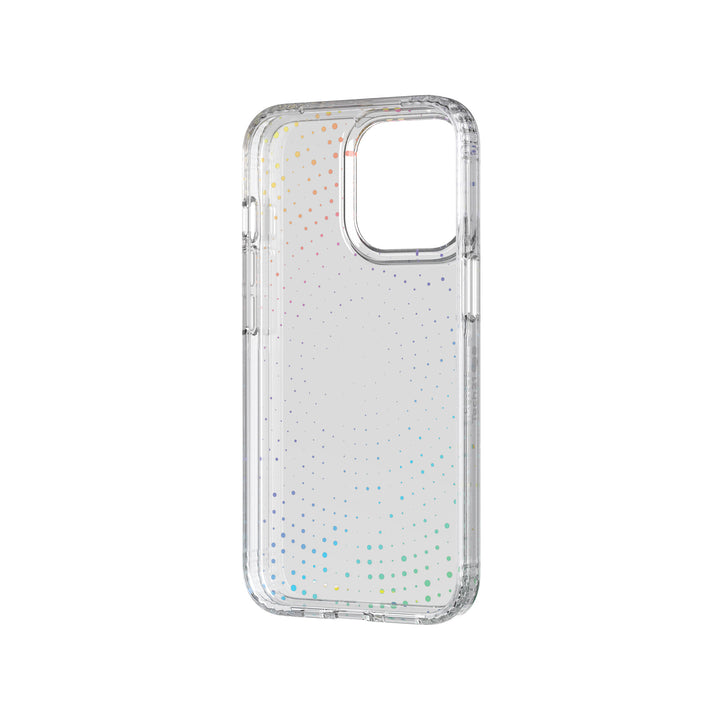 tech21 iphone 13 pro evo sparkle case radiant
