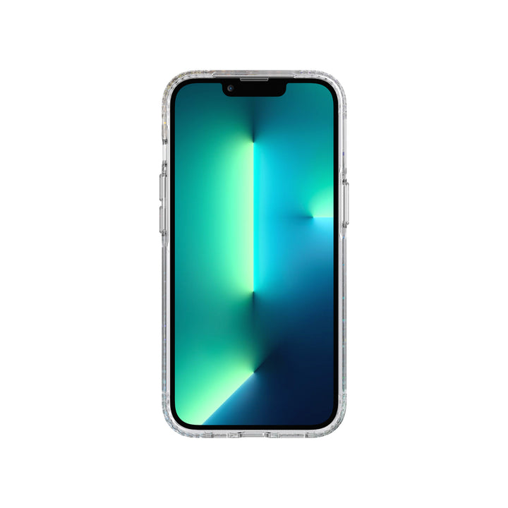 tech21 iphone 13 pro evo sparkle case radiant