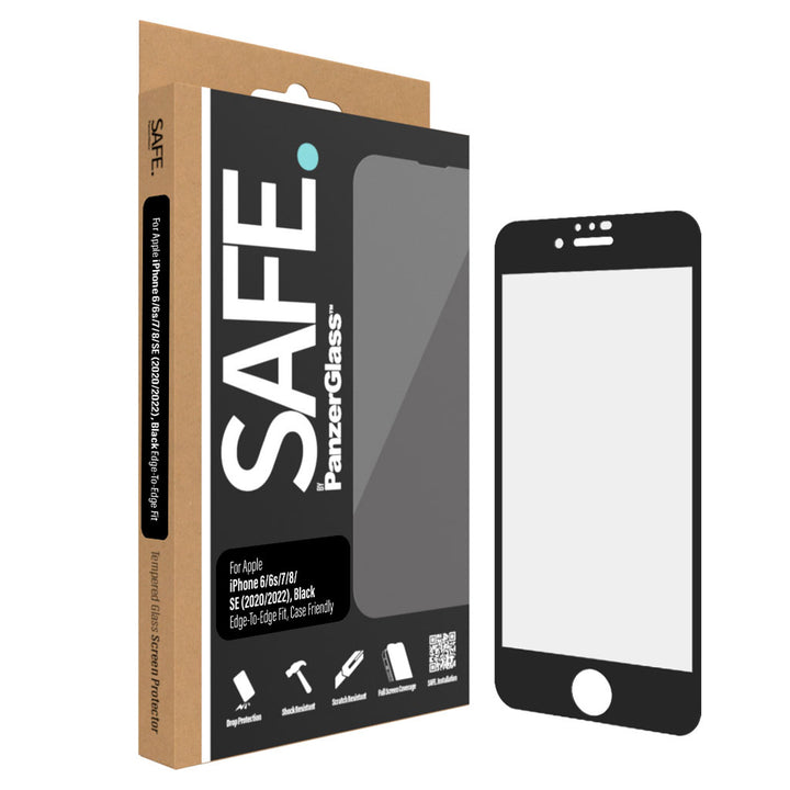 safe by panzerglass iphone se 2022 2020 glass screen protector