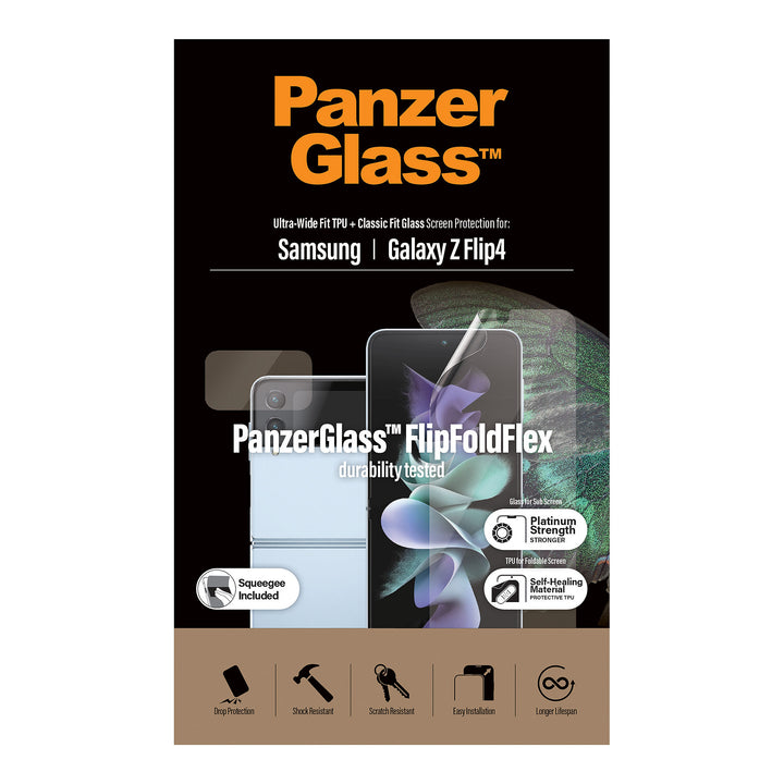 panzerglass samsung galaxy z flip4 5g glass screen protector
