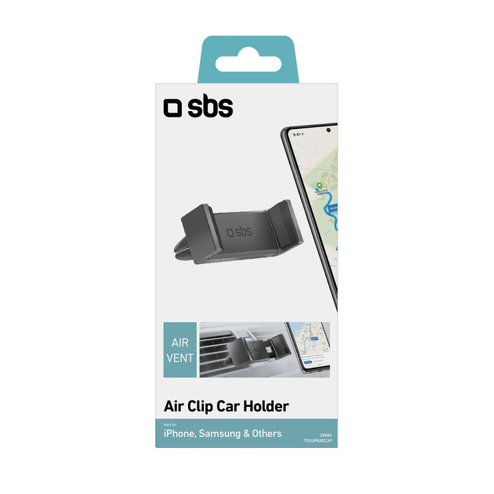 sbs universal mobile phone car mount with air vent clip